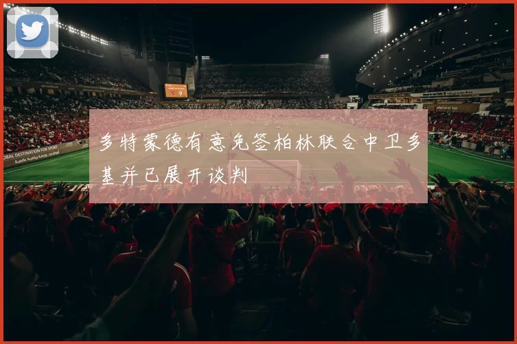 多特蒙德有意免签柏林联合中卫多基并已展开谈判